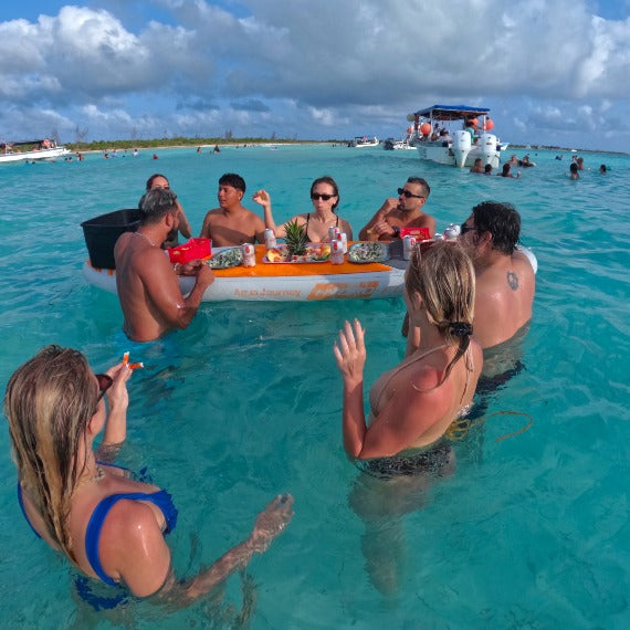 Snorkel en El Cielo Cozumel con la aventura de las estrellas de mar